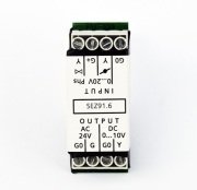 SEZ91.6 Sinyal Dönüştürücü, DC 0...20 V Phs Giriş, DC 0...10 V Çıkış