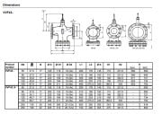 VVF43.100-150K PN16 2Y FLANŞLI VANA