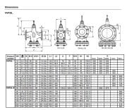 VVF53.15-0.25  PN25 2Y FLANŞLI VANA