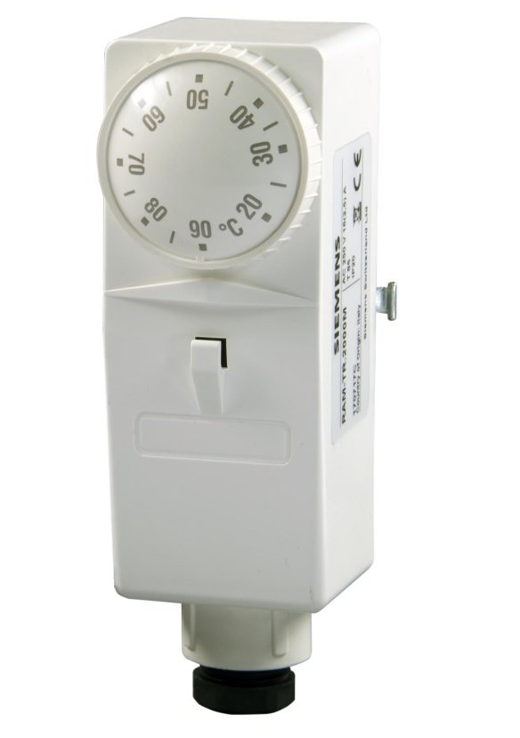 RAM-TR.2000M - Kontrol Termostatı, 20…90°C, IP20, Montaj Yayı ile birlikte