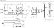 GMA163.1E HAVA DAMPER MOTORU