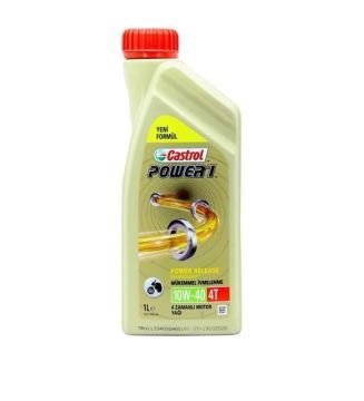 Castrol Power 1  4T 10W-40 1 Litre Motosiklet Yağı