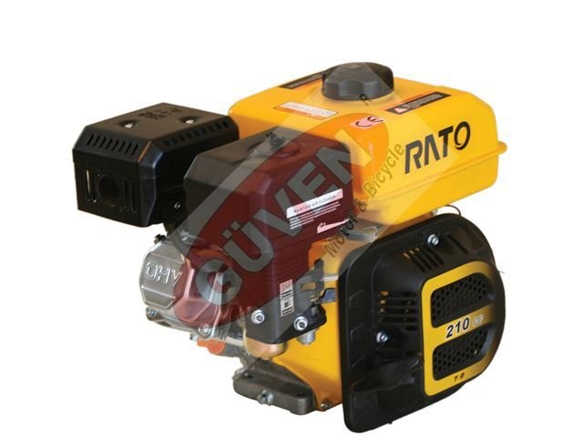 RATO-R 210 7 Hp İpli Kamalı Motor