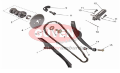 SALCANO HUNTER 140 EKSANTRİK MİLİ