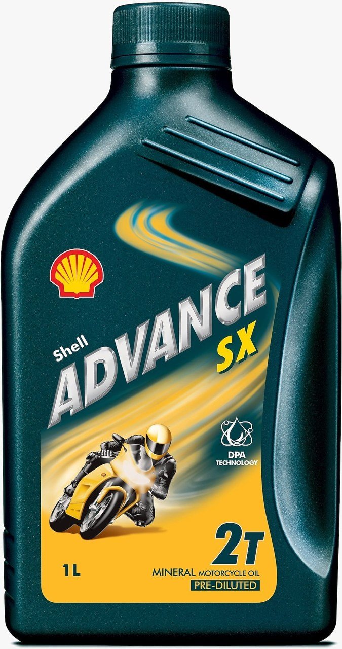 Shell Advance SX 2T 1 Lt 2 Zamanlı Motosiklet Yağı 1Le x