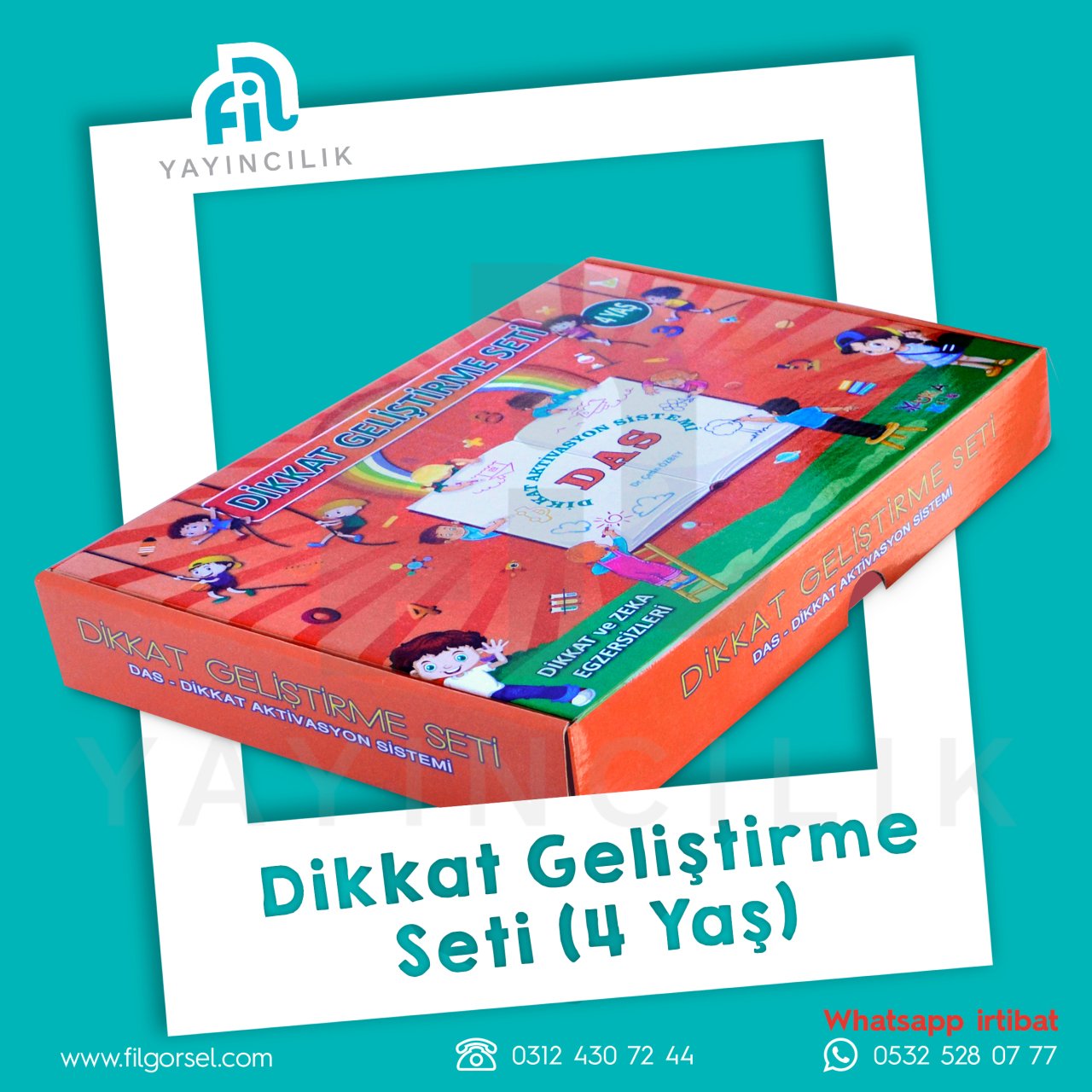 DİKKAT GELİŞTİRME SETİ 4 YAŞ