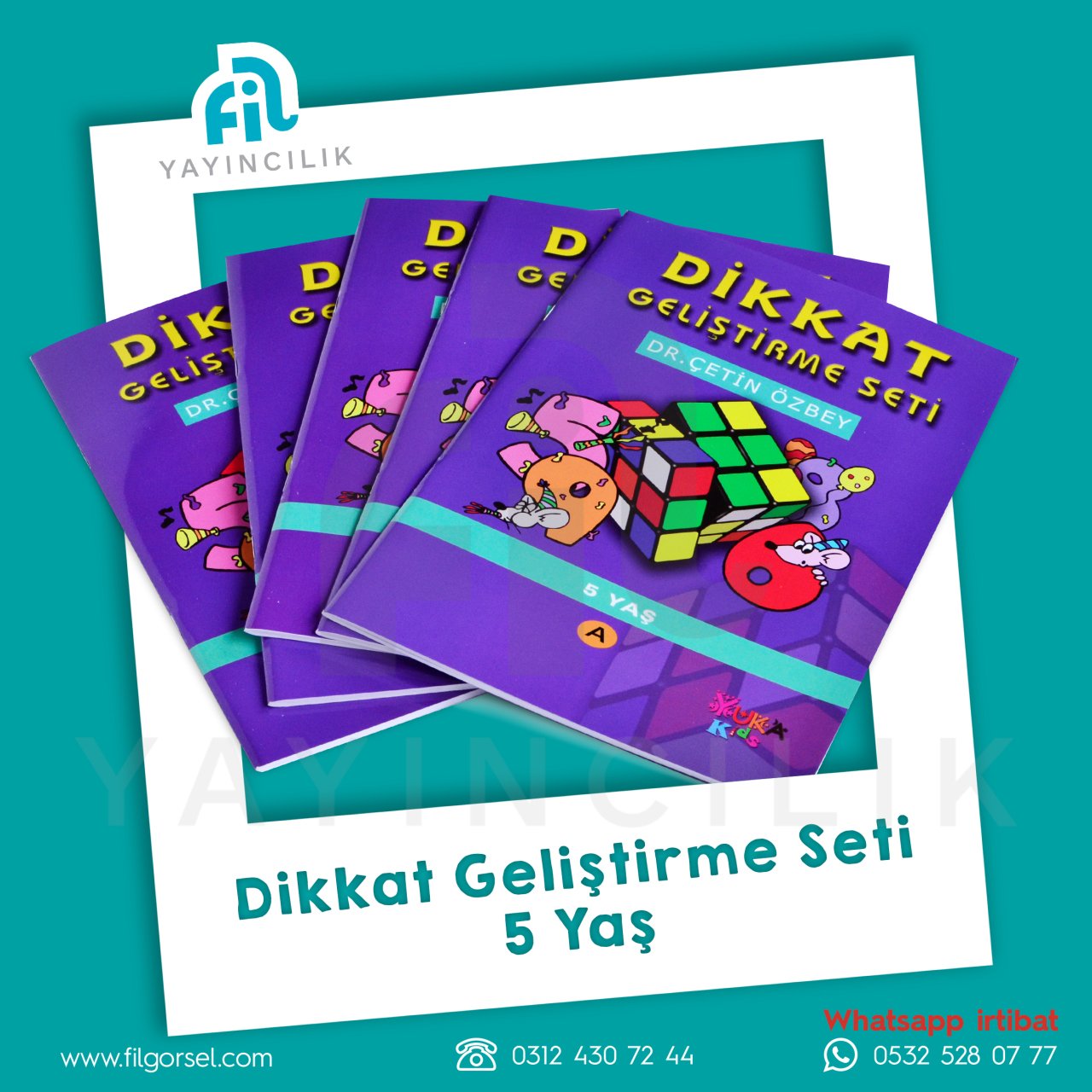 DİKKAT GELİŞTİRME SETİ 5 YAŞ