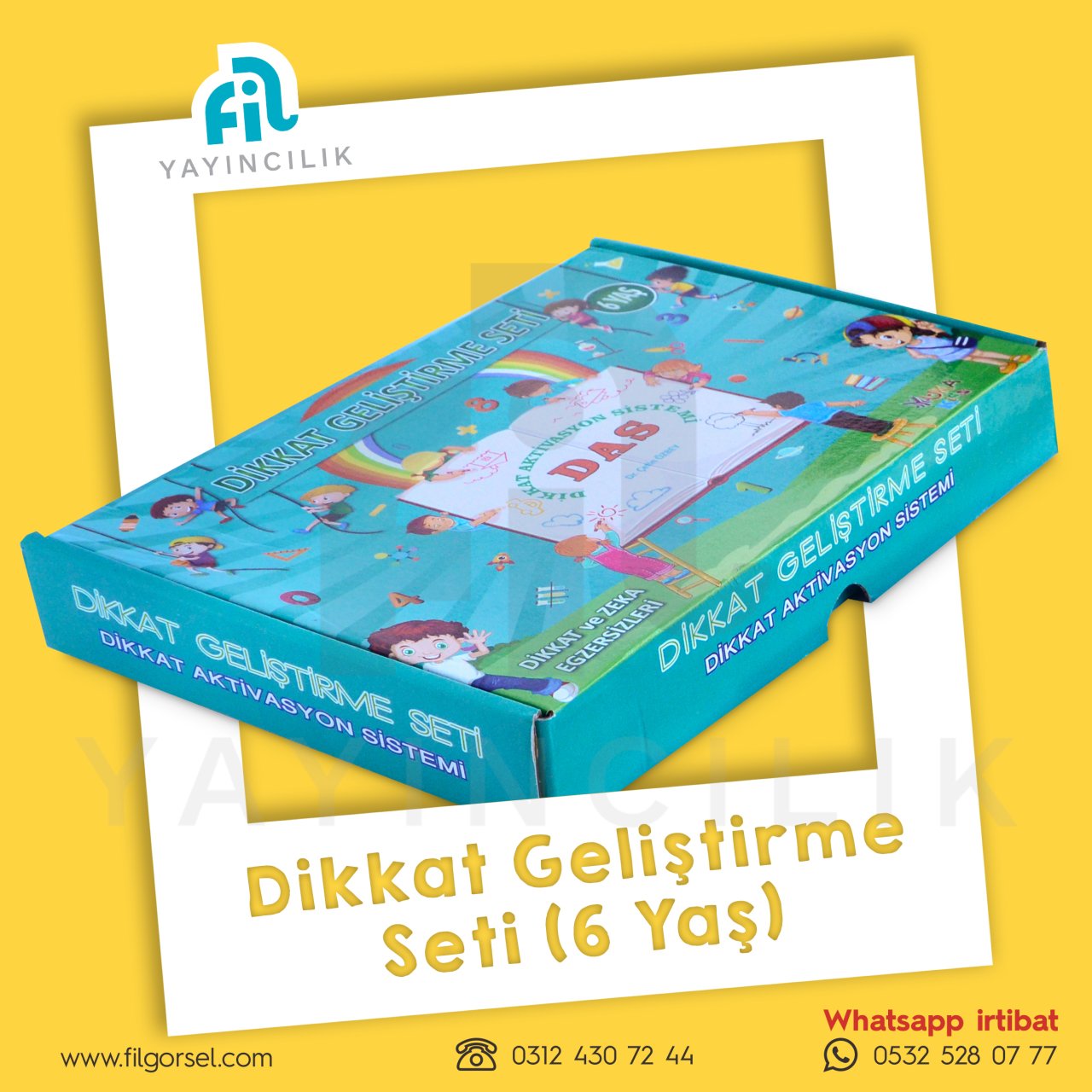 DİKKAT GELİŞTİRME SETİ 6 YAŞ