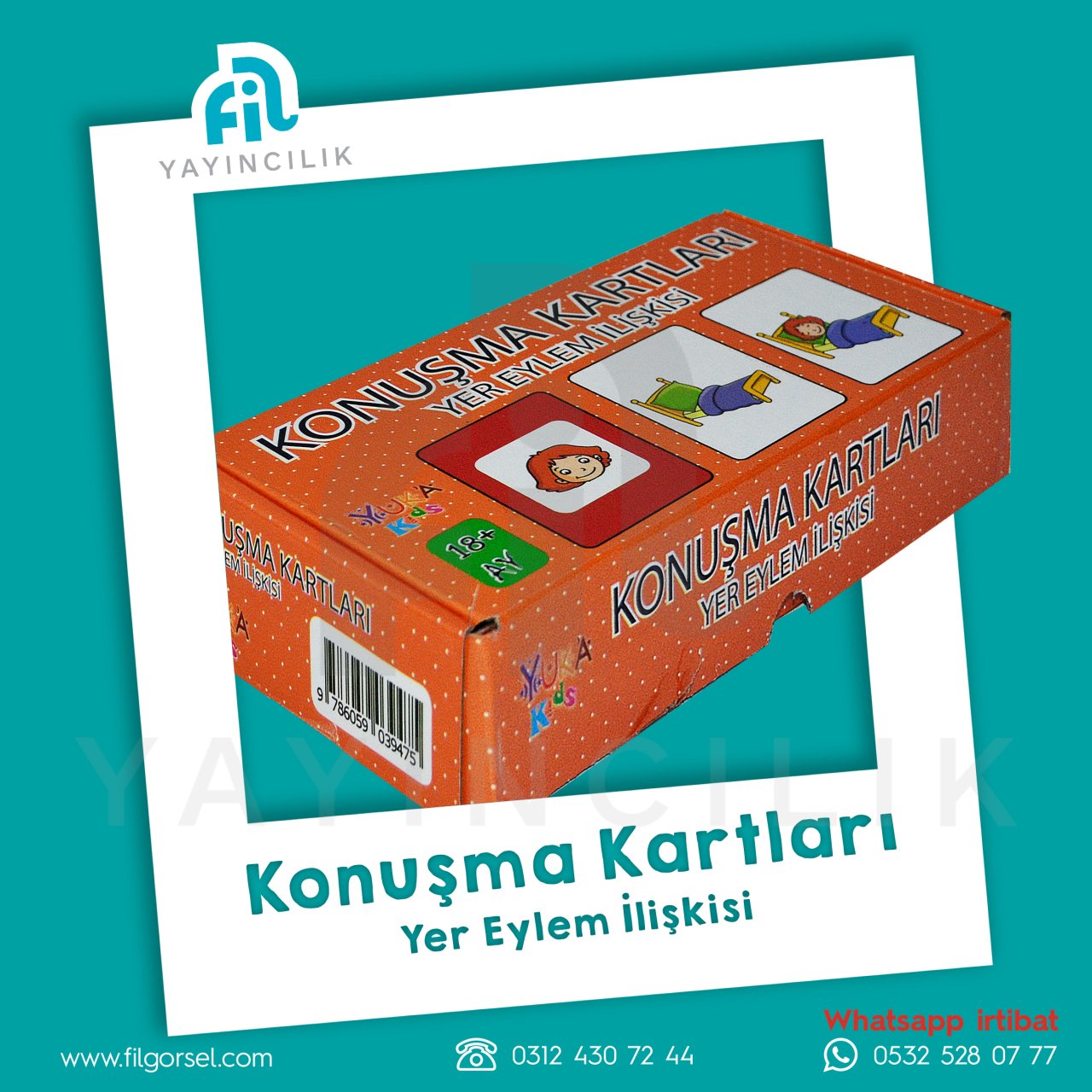 KONUŞMA KARTLARI (YER EYLEM İLİŞKİSİ)