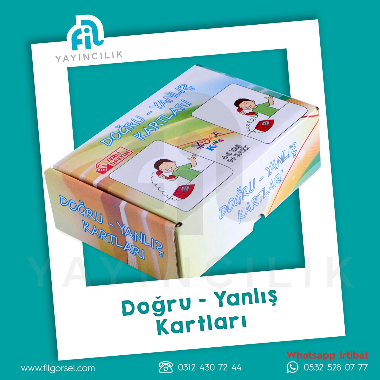 DOĞRU- YANLIŞ KARTLARI