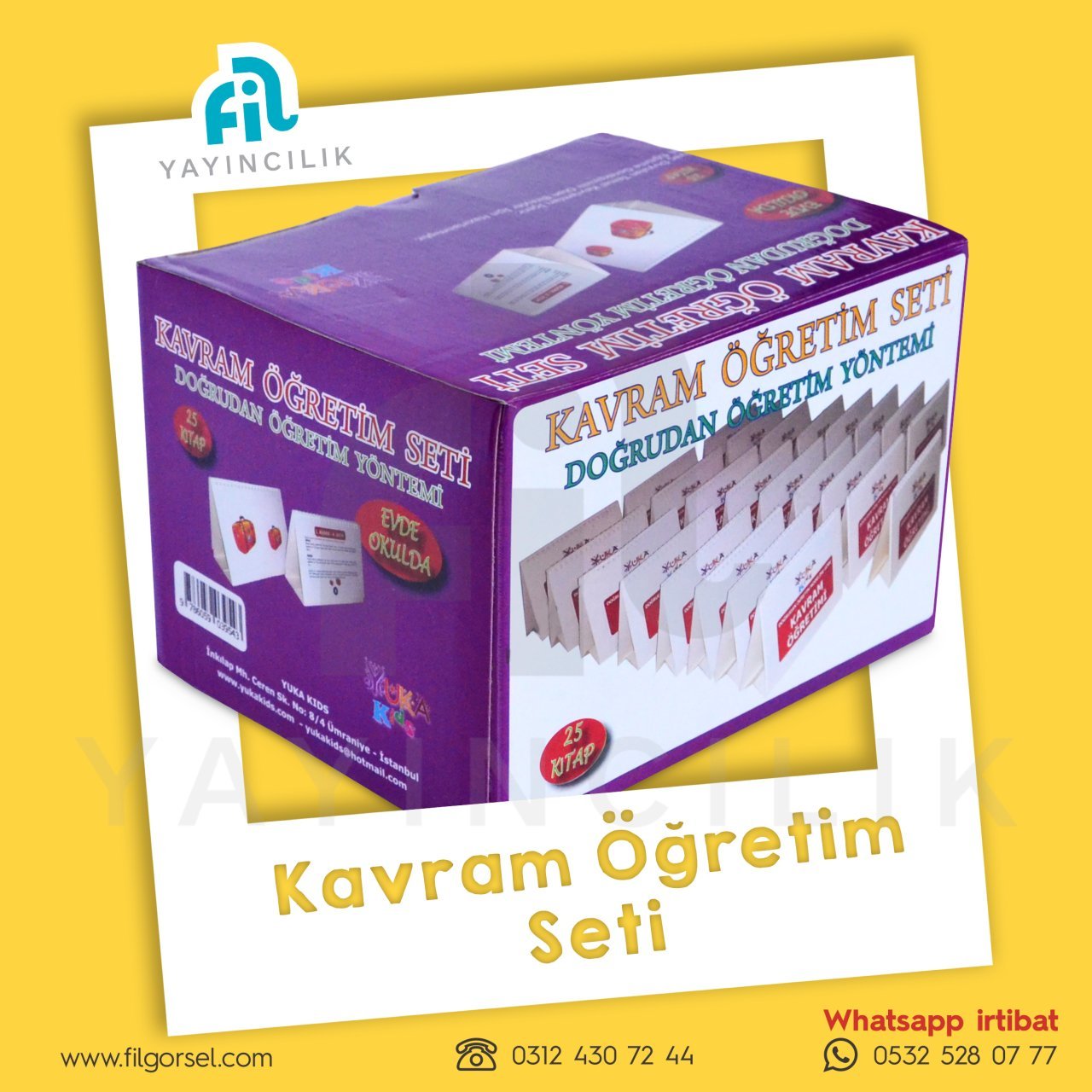 KAVRAM ÖĞRETİM SETLERİ, UYGULAMA VE ÇALIŞMA KİTAPLARI