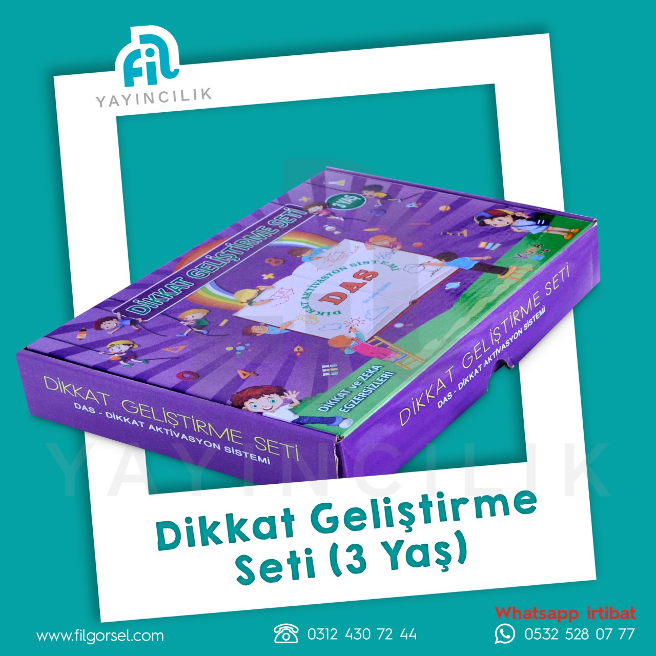 DİKKAT GELİŞTİRME SETİ 3 YAŞ