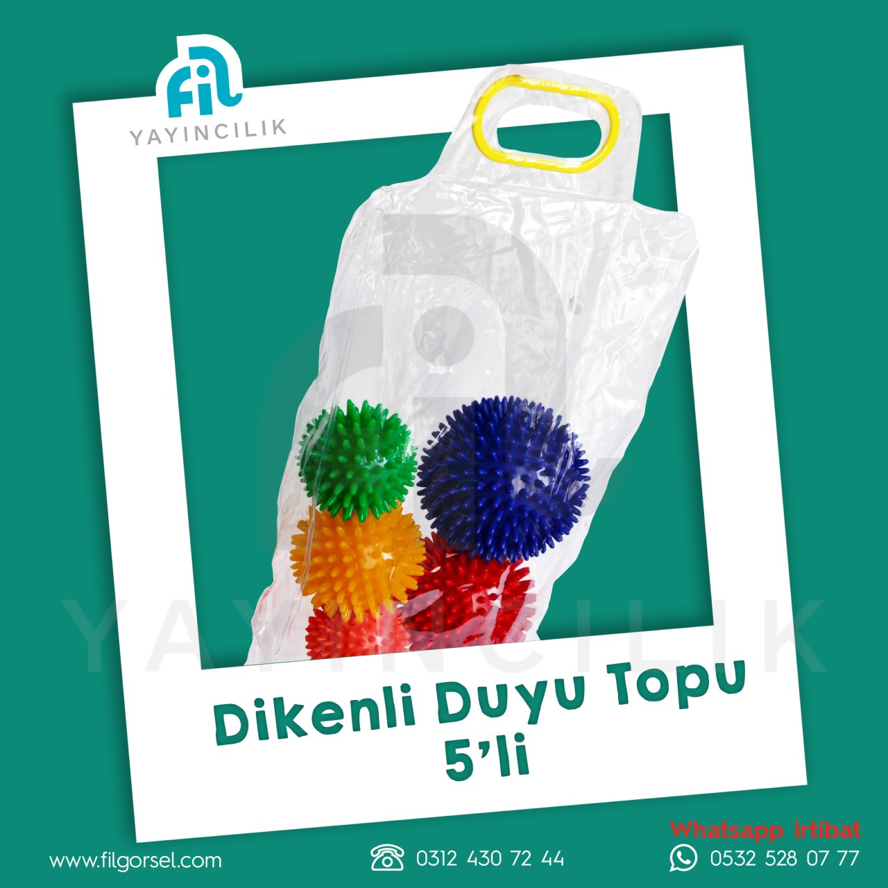 DİKENLİ DUYU TOPU 5'Lİ