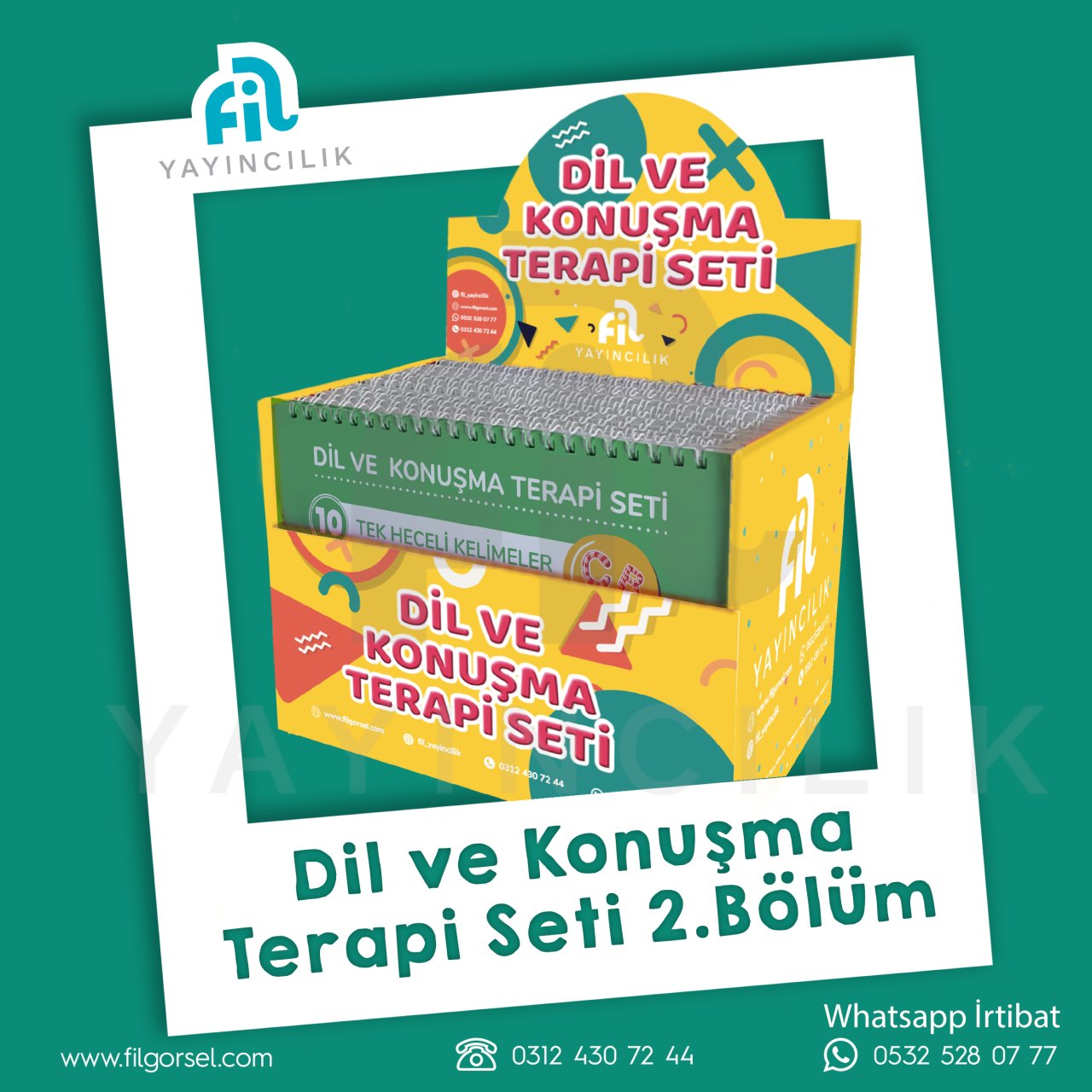 DİL VE KONUŞMA TERAPİSİ SETİ (2.BÖLÜM)