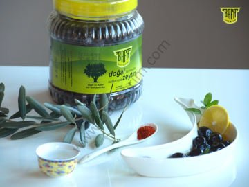 Doğal Siyah Zeytin 1 Kg (S)