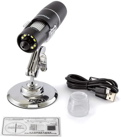 Cilt ve Saç Analiz Cihazı - 1600x Kablosuz Wifi Mikroskop