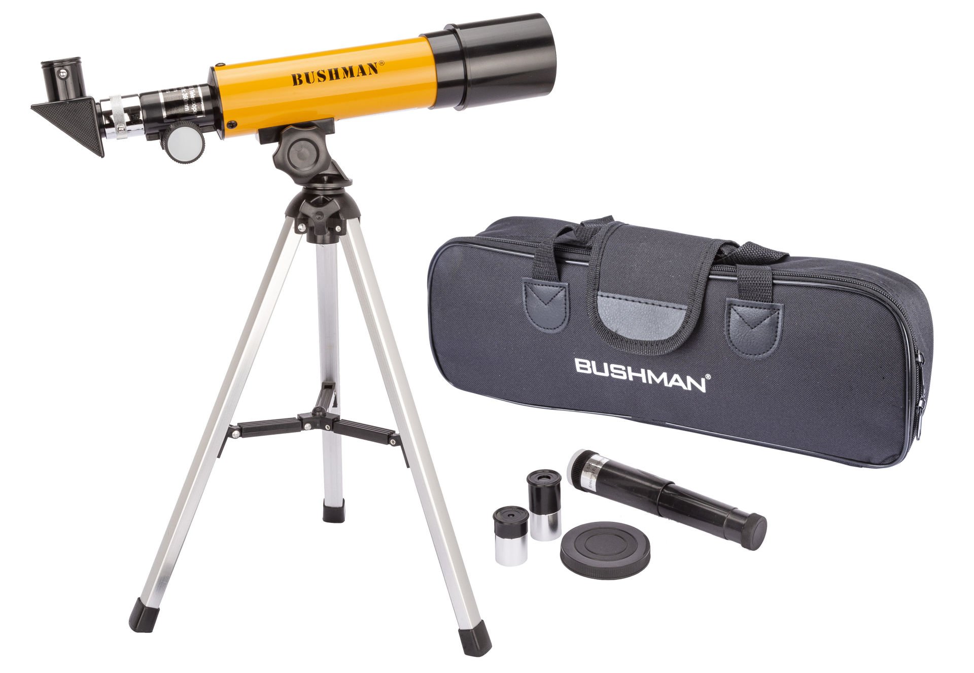 Bushman 50-360 Tekstil Taşıma Çantalı Teleskop