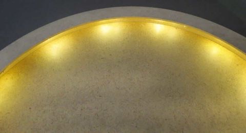 KAPI SÜSÜ BUBBLE LED IŞIK BOŞLUKLU ÇEMBER