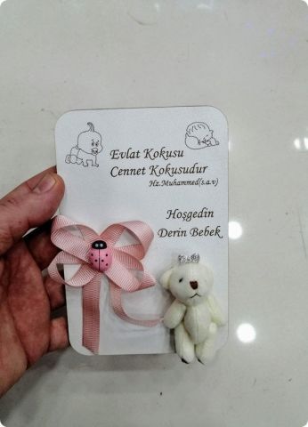 20 li Ahşap üstü Ayıcıklı Bebek Şekeri