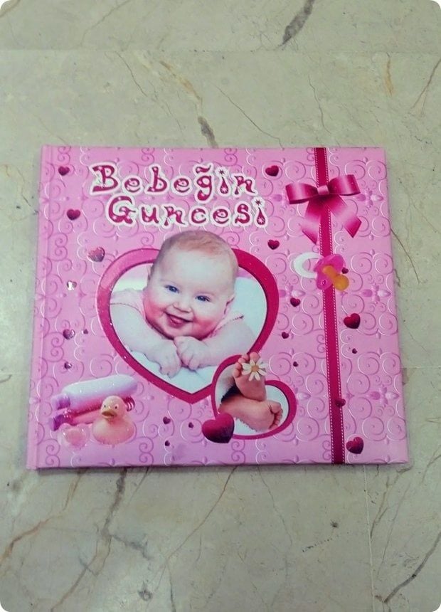 Bebek Günlüğü (Güncesi) Hatıra Defteri