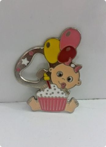 25 Li Balonlu Bebek Şekeri Şişe Açacak (Metal)