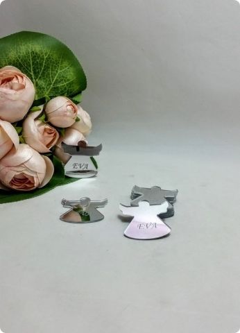 100 Lü İsim Yazılı Melek Pleksi Ayna