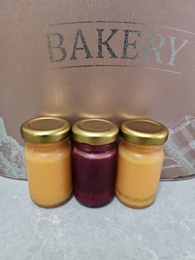 Gold Kapaklı Cam kavanoz (67 cc)