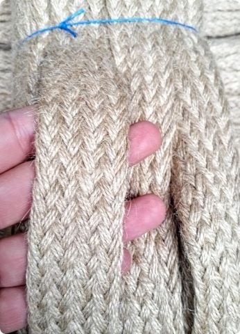 25 Metrelik Örgü Natural Jüt İp