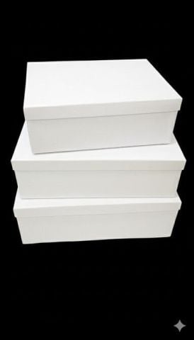 3 Lü Set Sıvama Damat Bohça Kutusu