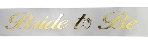 GELİN KUŞAĞI BRIDE TO BE ALTIN PK:2MT