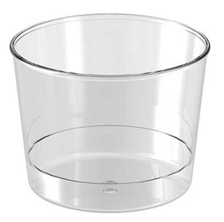 10 LU 250 CC YUVARLAK ŞEFFAF MİKA KASE (MAGNOLİA)