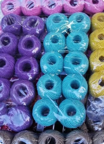 100 Gram Siyah Jüt İp