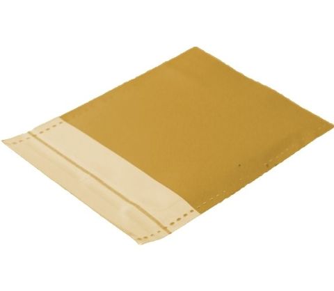 100 lü 12x17 cm Yapışkanlı Metalize Hediye Paketi
