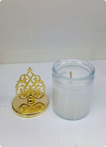1 Pk B.Kavanoz Mum (Metal Güneş Tepelikli)