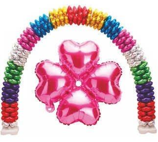 FOLYO BALON KALP ÇİÇEK PEMBE 13 INC PK:1 KL:400