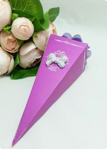 100 lü 2,5 Cm Pvc Papyon, Fiyonk Süsleme Objesi