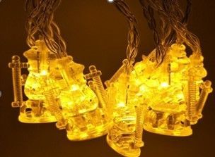 2 mt 10 Led 2 kademeli Sarı ışık