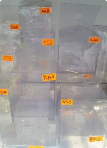 50 Li ( 15x?x? Cm/h ) Full Şeffaf Asetat Kutu