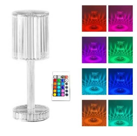 Yıldız Desenli Led Masa Lambası