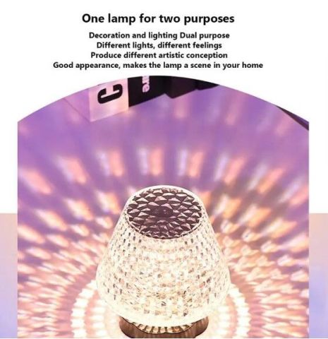 Elmas Led Masa Lambası