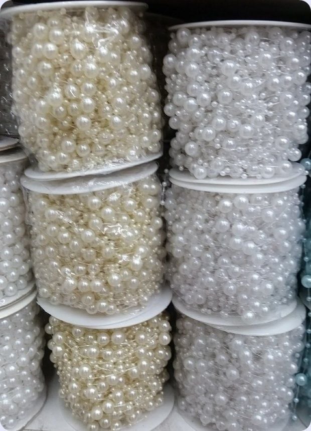 30 Mt. Saçaklı Boncuk süs