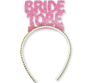 BRIDE TO BE PEMBE TAÇ EVADAN SİMLİ TAŞLI