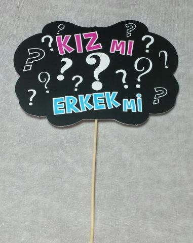 Kız mı Erkek mi konuşma balonu
