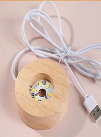 Dekoratif Gezegen Tasarımlı Ahşap altlıklı Işıklı Cam Küre Büyük Boy