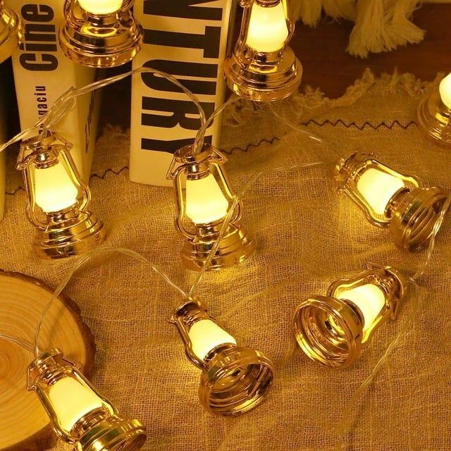 2mt 10 Led Pilli Gün Işığı Ramazan Kandili Led Işık