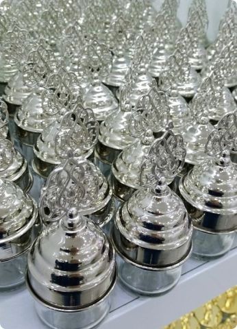 20 li Metal Güneş Tepelikli Cam Kavanoz