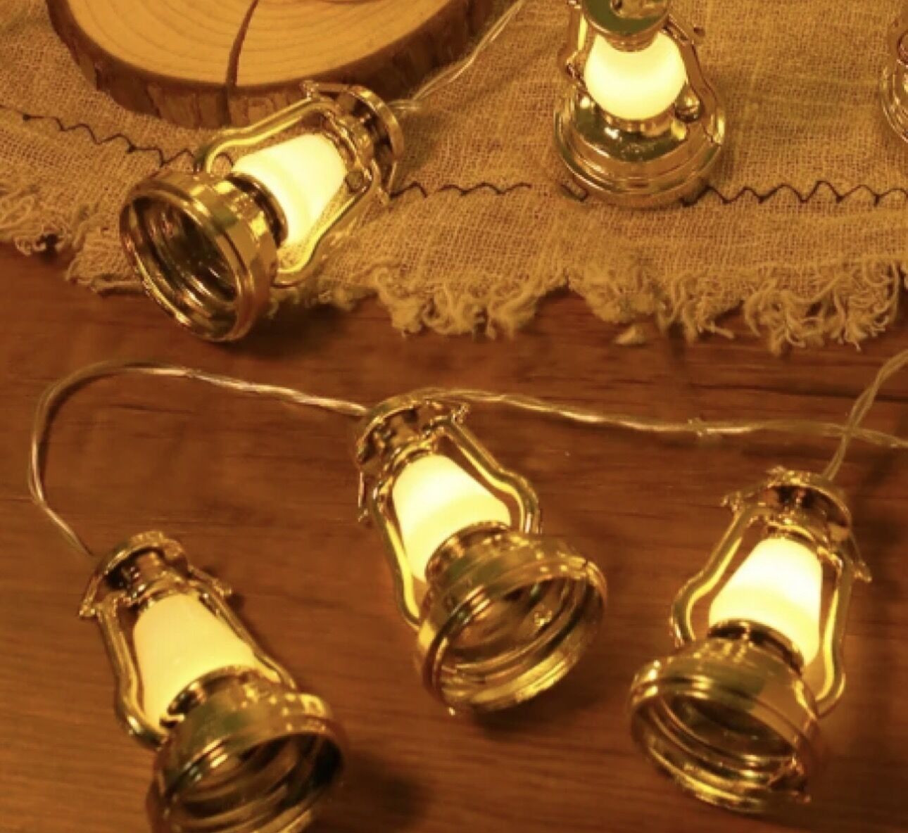 2m 10 Led Ramazan Kandili Led Işık MZ-309