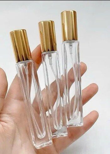 Köşeli Sprey / fısfıs cam şişe