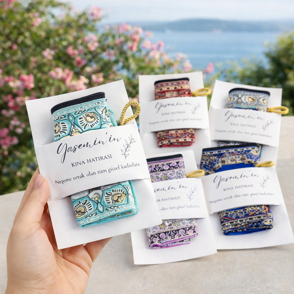 20 Li Renkli cüzdan hediyelik