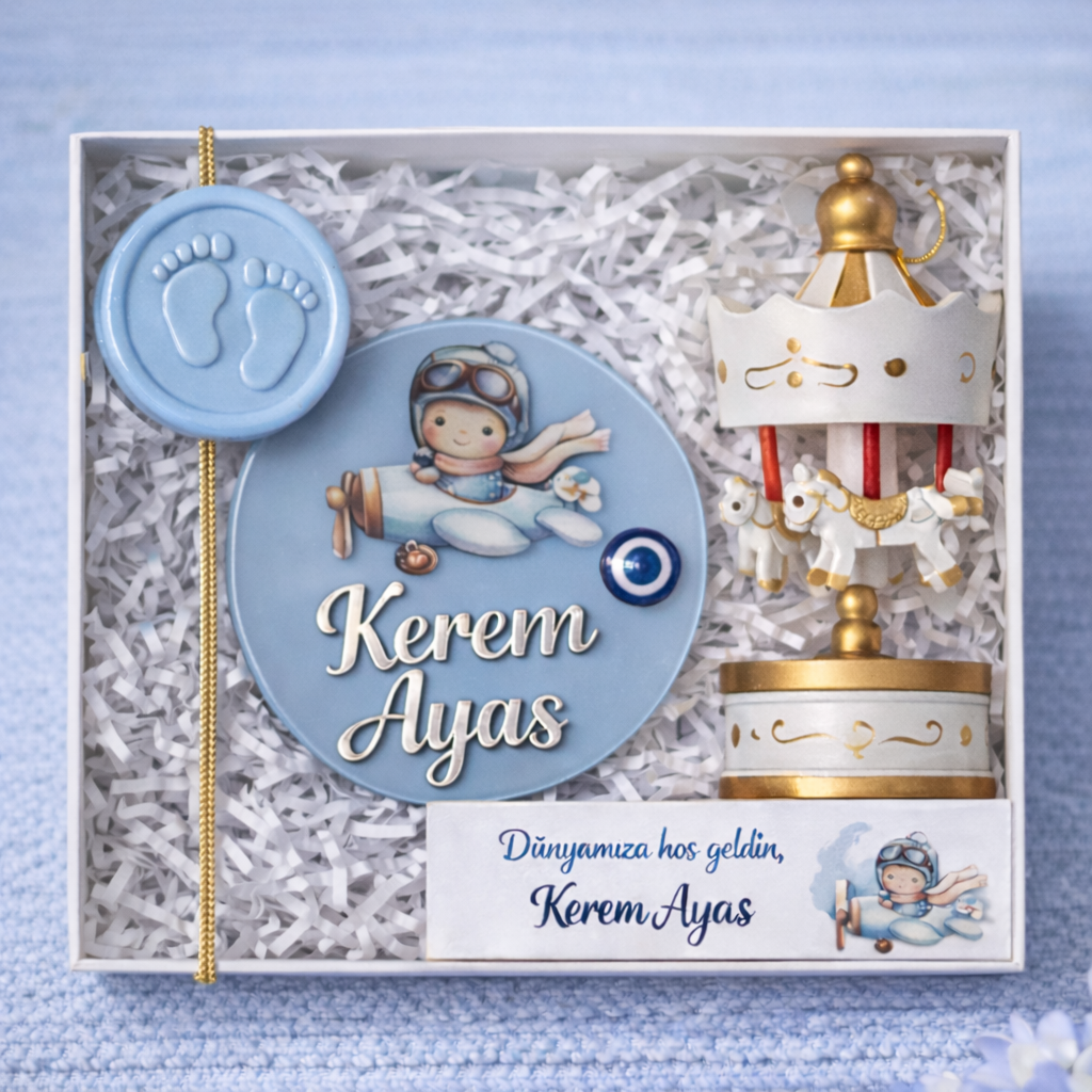 20 Li Atlı karınca & pleksi magnet hediyelik